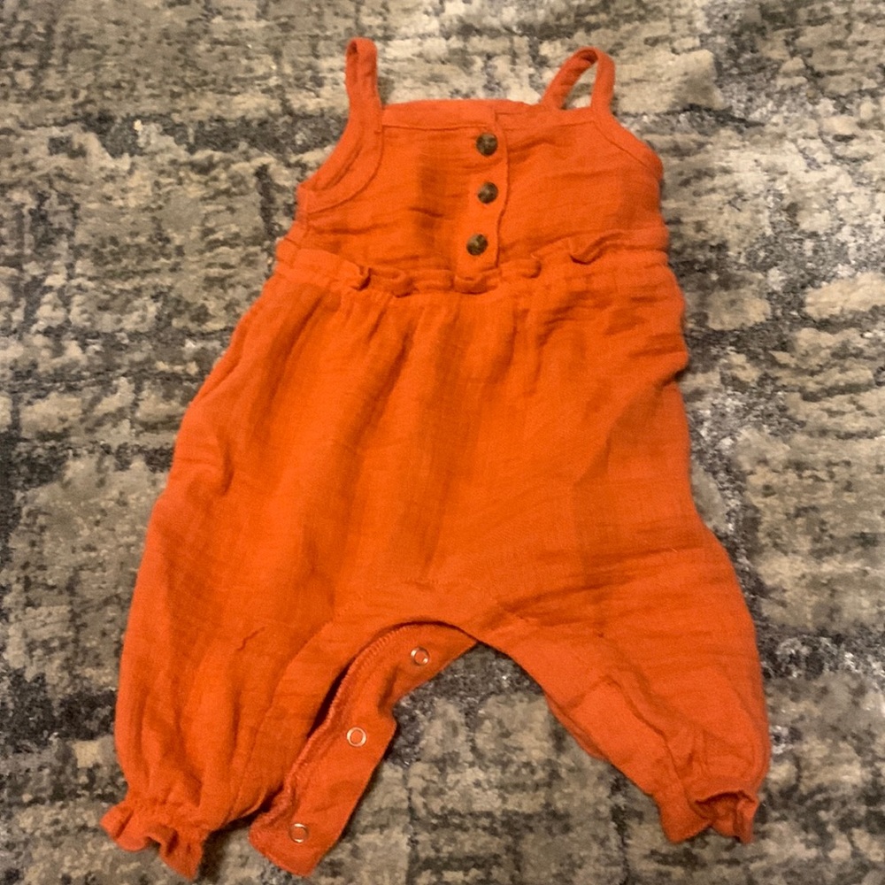 Orange romper